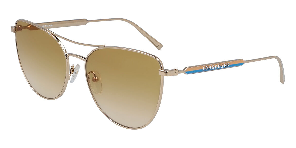 Photos - Sunglasses Longchamp LO134S 728 Women's  Gold Size 58 