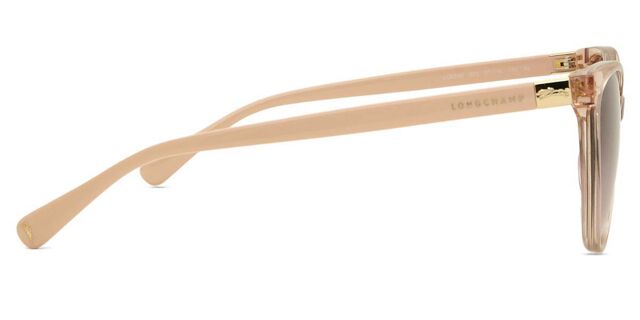 Longchamp LO659S 601 Cat Eye Clear Rose Pink Sunglasses  display picture 1