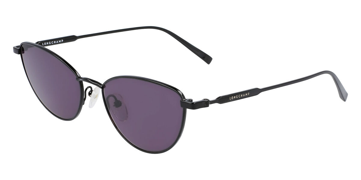 Photos - Sunglasses Longchamp LO144S 001 Women's  Black Size 55 