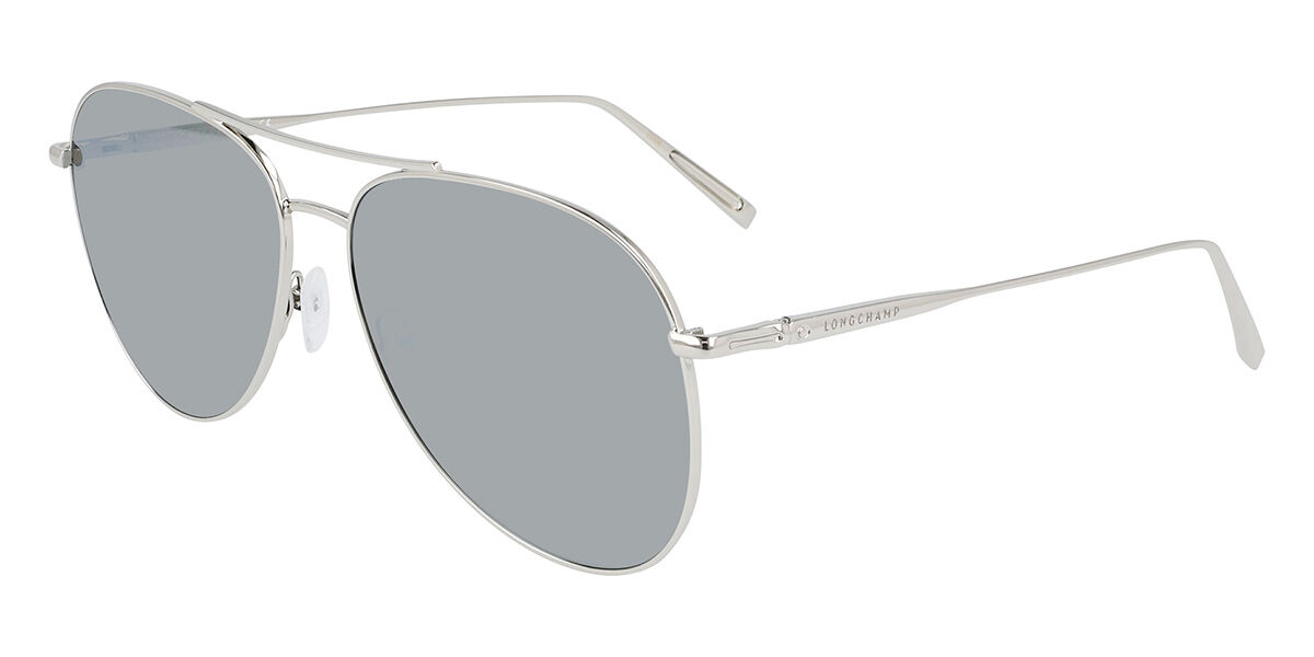 Photos - Sunglasses Longchamp LO139S 043 Women's  Silver Size 59 