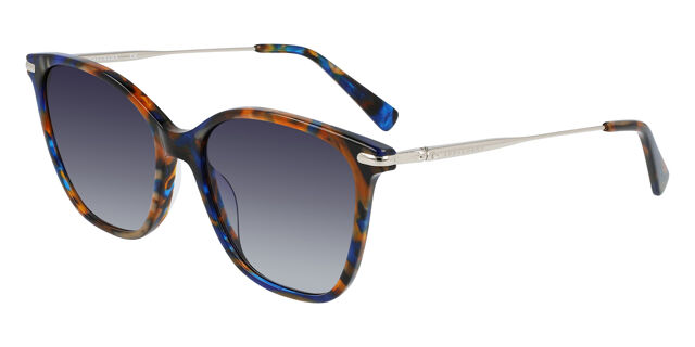 Longchamp LO660S 434 Square Blue Tortoise Sunglasses  display picture 1