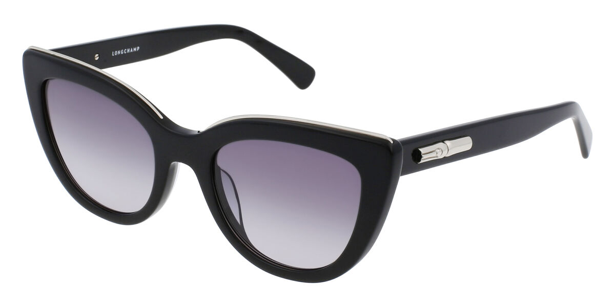 Photos - Sunglasses Longchamp LO686S 001 Women's  Black Size 51 