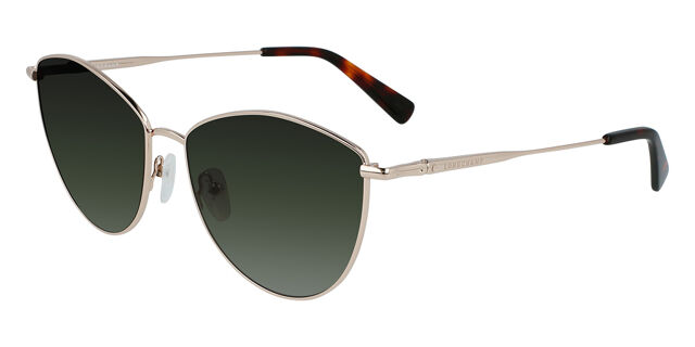 Longchamp LO155S 719 Cat Eye Light Gold Sunglasses  display picture 1