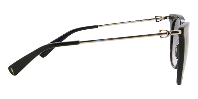Longchamp LO693S 001 Oval Black Sunglasses | SmartBuyGlasses US display picture 3