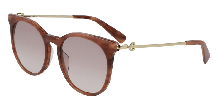 Longchamp Sunglasses LO693S-001-52 New with tags Longchamp LO693S 001 Oval Black Sunglasses | SmartBuyGlasses US main image 2