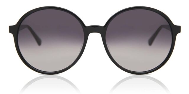 Longchamp LO694S 001 Round Shiny Black Sunglasses  display picture 2