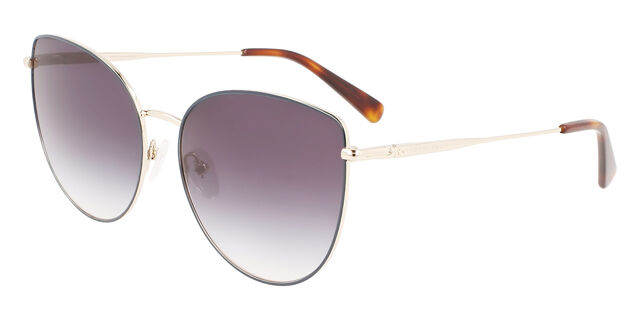 Longchamp LO158S 713 Cat Eye Gold Sunglasses  display picture 1