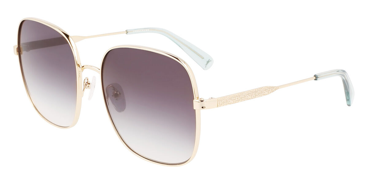 Longchamp LO159S 705 Sunglasses Gold | VisionDirect Australia