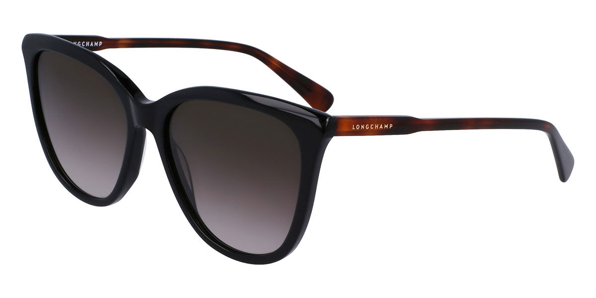 Photos - Sunglasses Longchamp LO718S 001 Women's  Black Size 56 