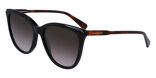 Longchamp LO718S 001 Cat Eye Black Sunglasses  display picture 1