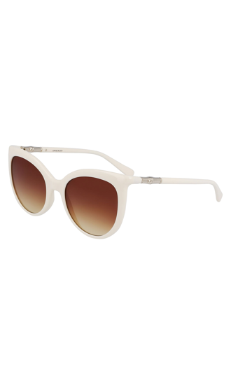 Longchamp White Sunglasses – 100% UV Protection & Free  display picture 1