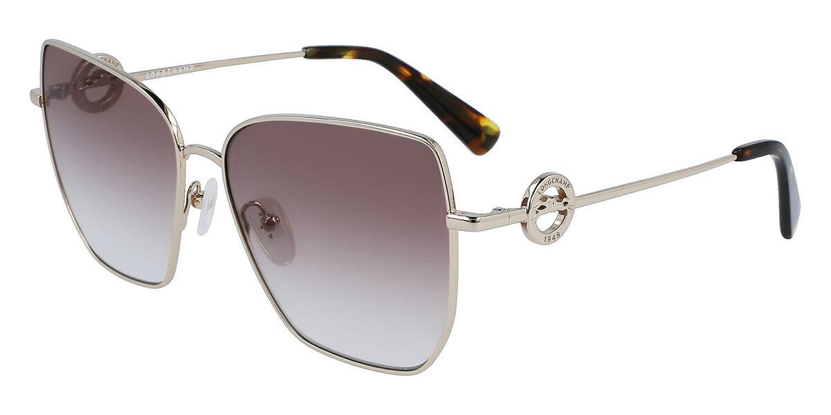 Photos - Sunglasses Longchamp LO169S 724 Women's  Gold Size 58 