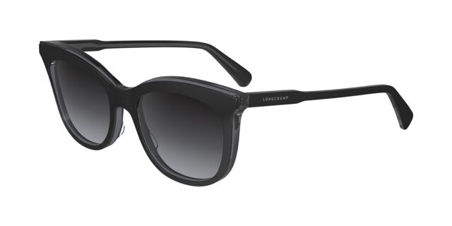 Longchamp Black Sunglasses with Dark Gradient Lenses LO717S Sunglasses - Longchamp Authorized Retailer  main image 3