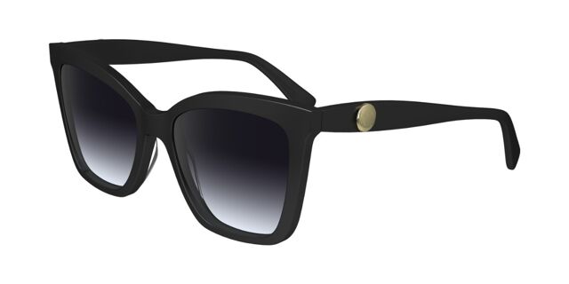Longchamp LO742S N 001 Cat Eye Black Sunglasses  display picture 1