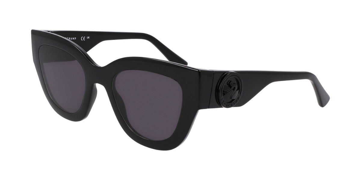Photos - Sunglasses Longchamp LO744S 001 Women's  Black Size 52 