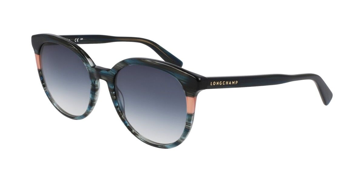 Photos - Sunglasses Longchamp LO752S 406 Women's  Blue Size 55 