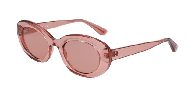 Longchamp LO756S 610 Oval Transparent Rose Pink Sunglasses  display picture 2