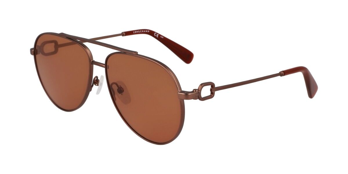 Longchamp LO178S 200 Women’s Sunglasses Brown Size 58