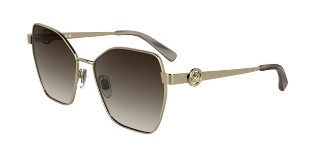 Longchamp LO180S 727 Geometric Gold Sunglasses  display picture 1