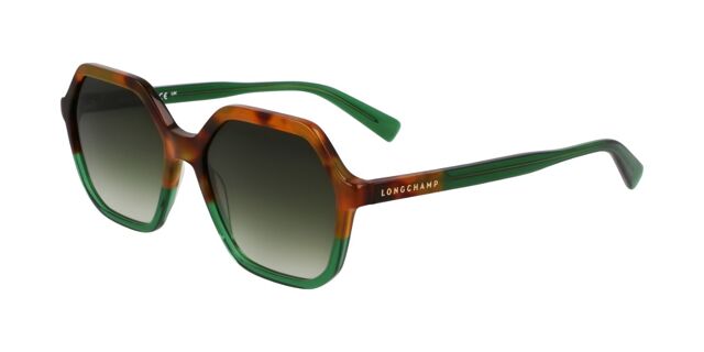 Longchamp LO760S N 263 Geometric Brown Tortoise/Transparent  display picture 2