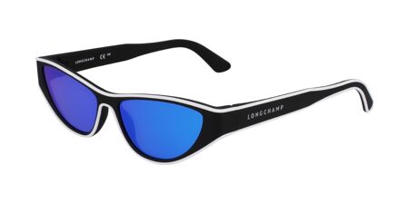 Longchamp Blue lens color Black Sunglasses | SmartBuyGlasses HK display picture 2