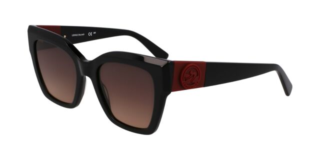 Longchamp LO762S 001 Square Black Sunglasses  display picture 1