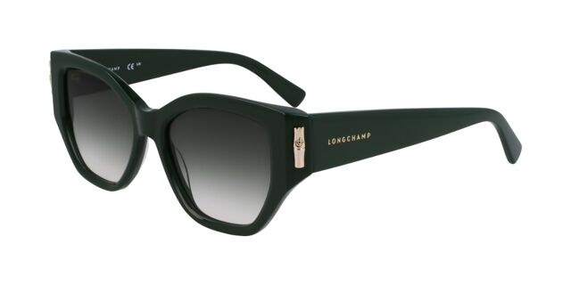 Longchamp LO764S N 303 Cat Eye Dark Green Sunglasses  display picture 3