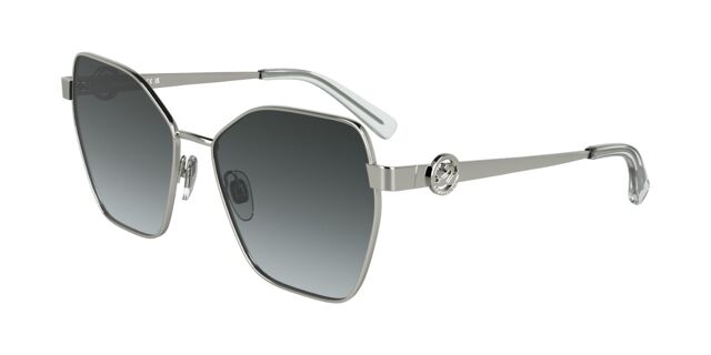 Longchamp LO180S 044 Geometric Silver Sunglasses  display picture 1
