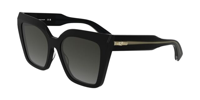Longchamp LO778S N 001 Cat Eye Black Sunglasses  display picture 1