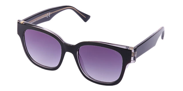 Saraghina ALDO 115LLA Square Black on Clear Sunglasses  display picture 1
