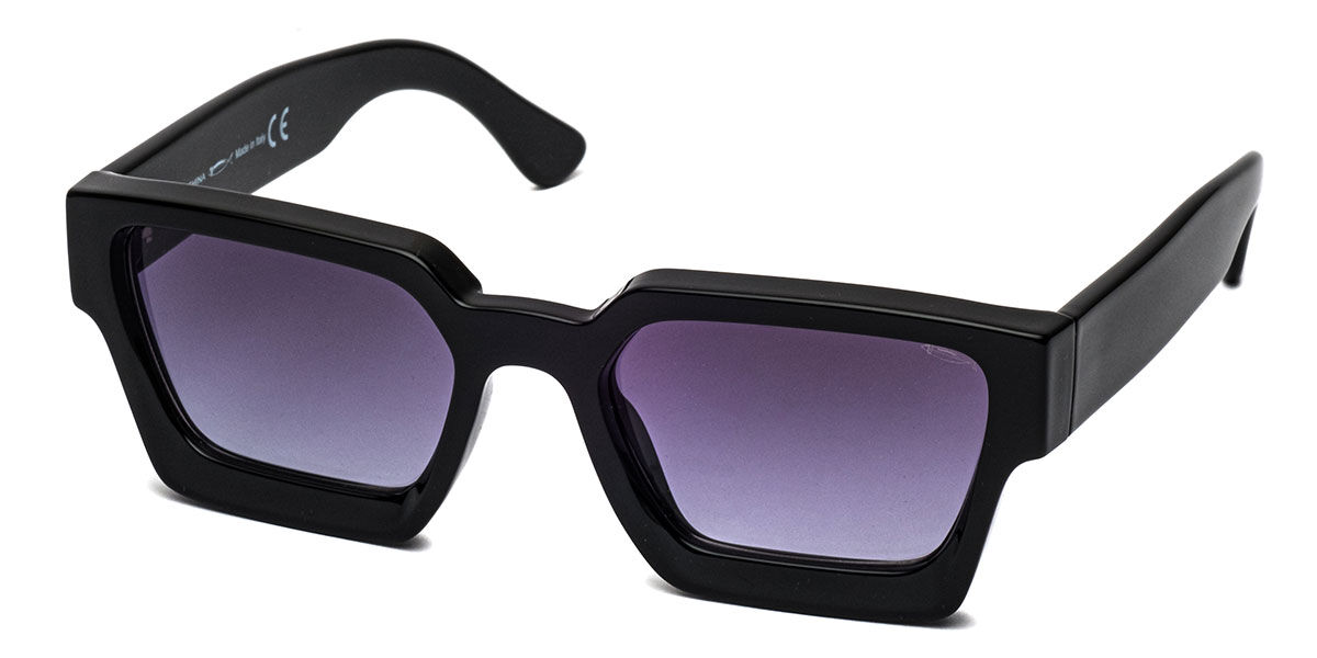 Saraghina Damian 115lla4 Men's Sunglasses Black Size 54