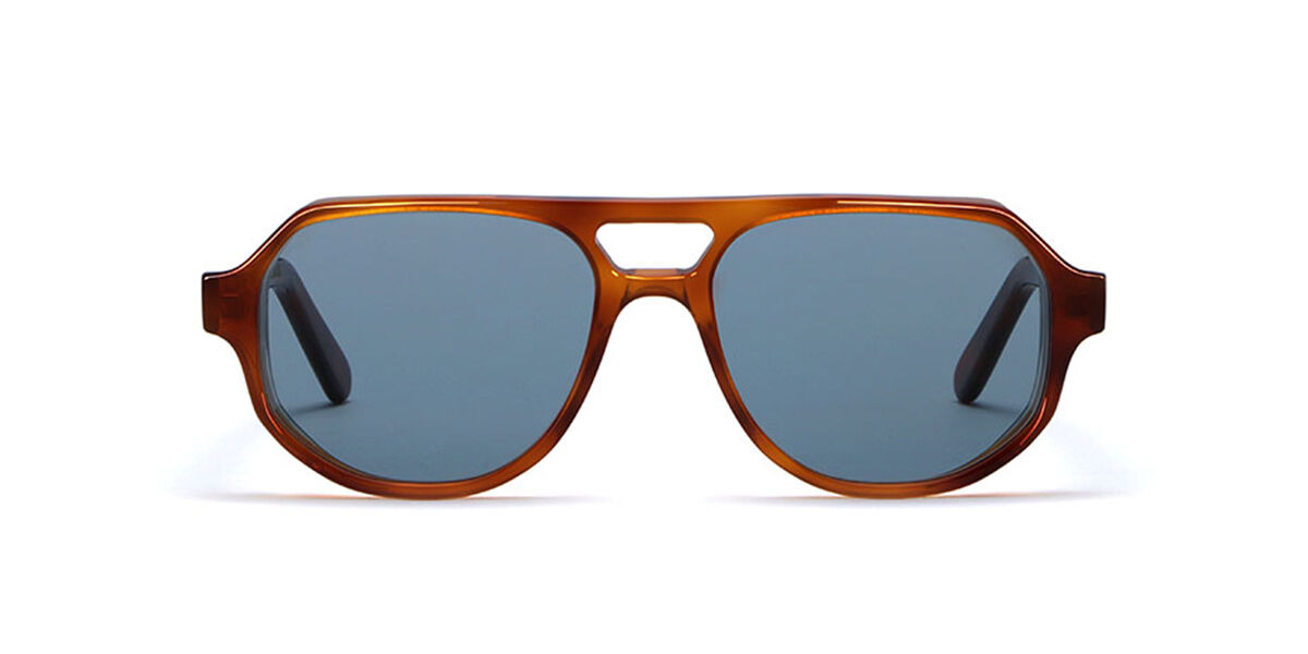 Lgr Asmara Carnet De Voyage 6546 Men's Sunglasses Tortoiseshell Size 54