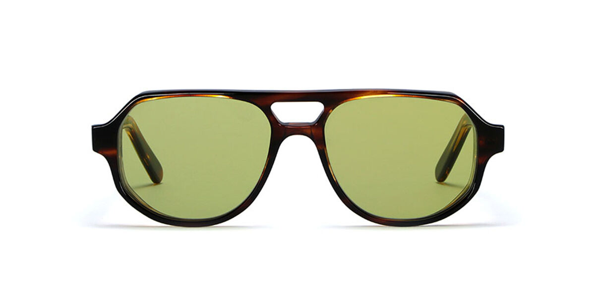 Lgr Asmara Carnet De Voyage 6547 Men's Sunglasses Tortoiseshell Size 54