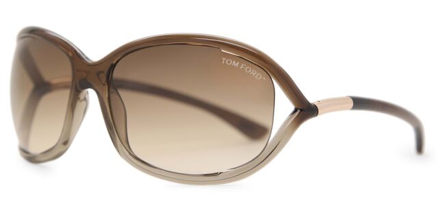 Tom Ford FT0008 JENNIFER 38F Gradient Brown Eyeglasses  display picture 1