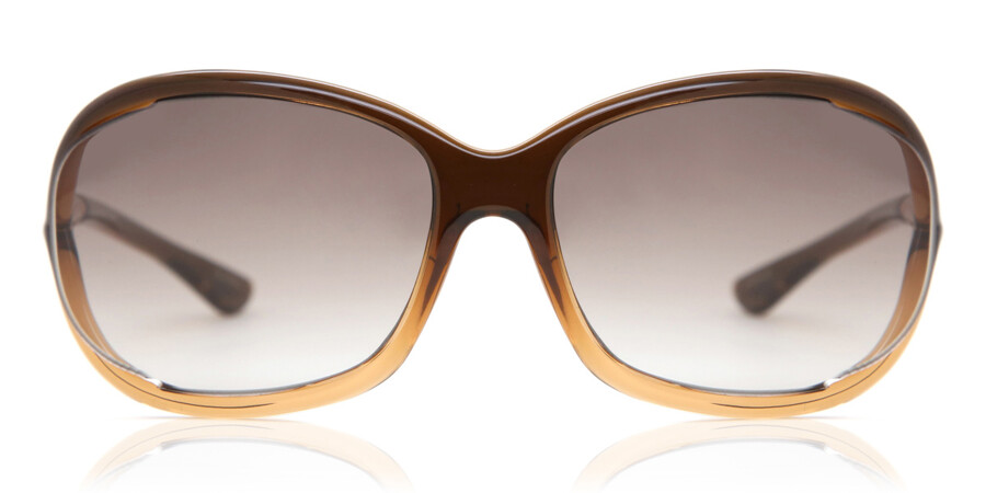 Tom Ford FT0008 JENNIFER 50F Glasses Brown | SmartBuyGlasses UK
