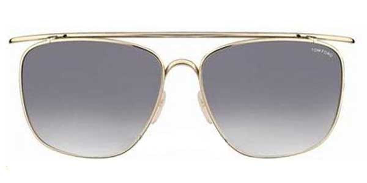 Tom Ford FT0192 HARRY 28B Sunglasses Silver | VisionDirect Australia