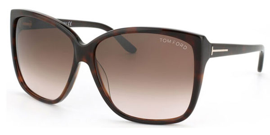 Tom Ford FT0228 LYDIA 52F Sunglasses Tortoiseshell | VisionDirect Australia
