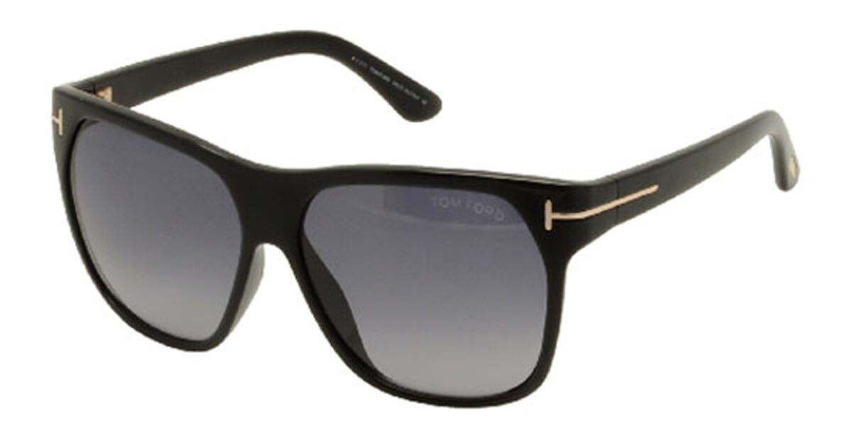 Tom Ford FT0188 FEDERICO 01B Sunglasses Black | VisionDirect Australia