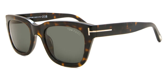 Tom Ford FT0237 SNOWDON 52N Square Tortoise Sunglasses  display picture 1