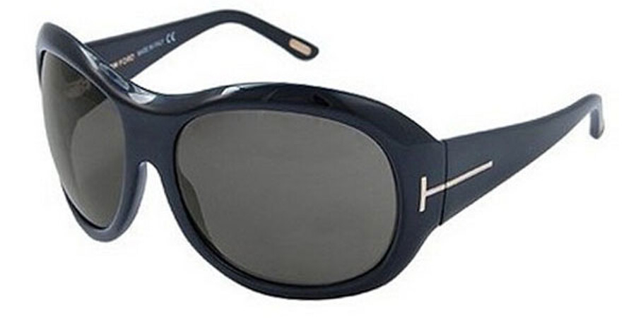 Tom Ford FT0062 STEPHANIE 0B5 Sunglasses Black | VisionDirect Australia