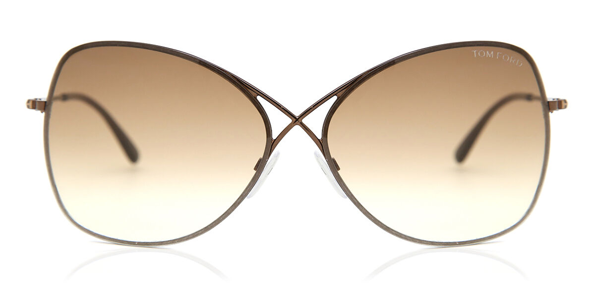 Tom Ford FT0250 COLETTE 48F Sunglasses Brown | SmartBuyGlasses UK