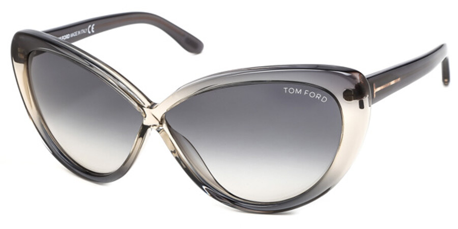 Tom Ford FT0253 MADISON 20B Sunglasses Clear | SmartBuyGlasses UK