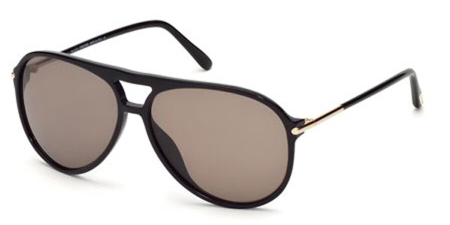 Lunettes de Soleil Tom Ford FT0254 MATTEO 01M Noir | EasyLunettes