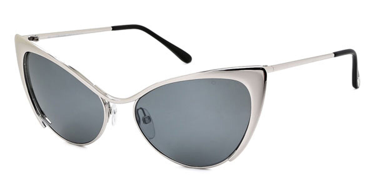 Tom Ford FT0304 NASTASYA 16C Sunglasses Silver | VisionDirect Australia