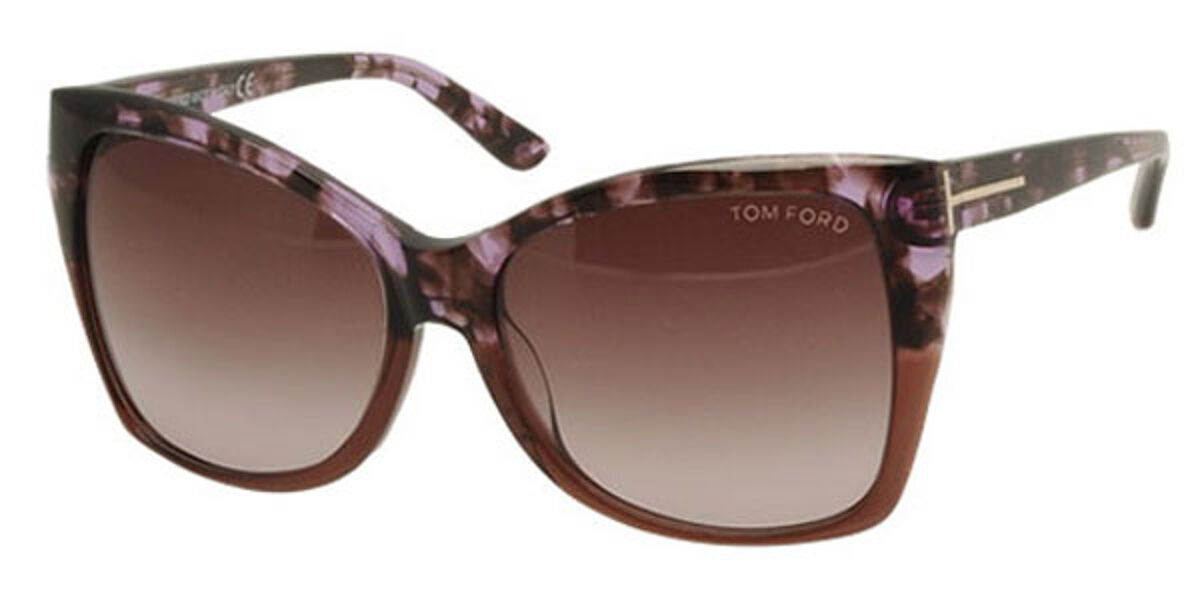 Tom Ford FT0295 CARLI 55Z Sunglasses Brown | VisionDirect Australia