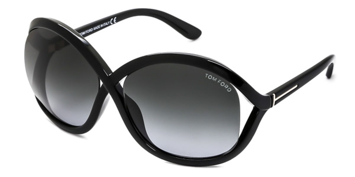 Tom Ford FT0297 SANDRA 01B Sunglasses Black | VisionDirect Australia