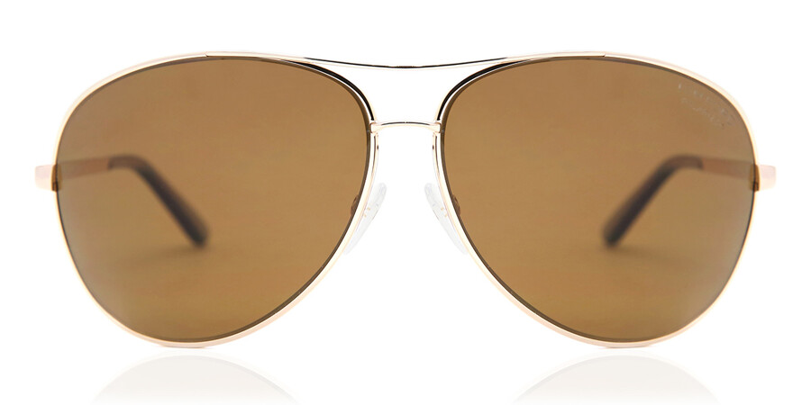 Tom Ford FT0035 CHARLES Polarized 28H Sunglasses Gold | SmartBuyGlasses  Canada