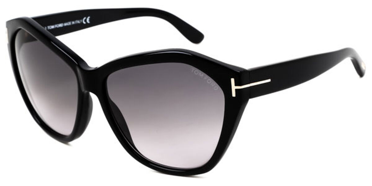 Tom Ford FT0317 ANGELINA 01B Sunglasses in Black | SmartBuyGlasses USA