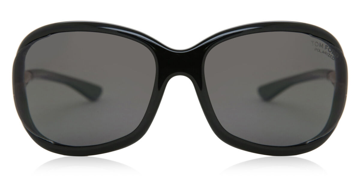 Tom Ford FT0008 JENNIFER Polarized 01D Sunglasses Black | VisionDirect  Australia