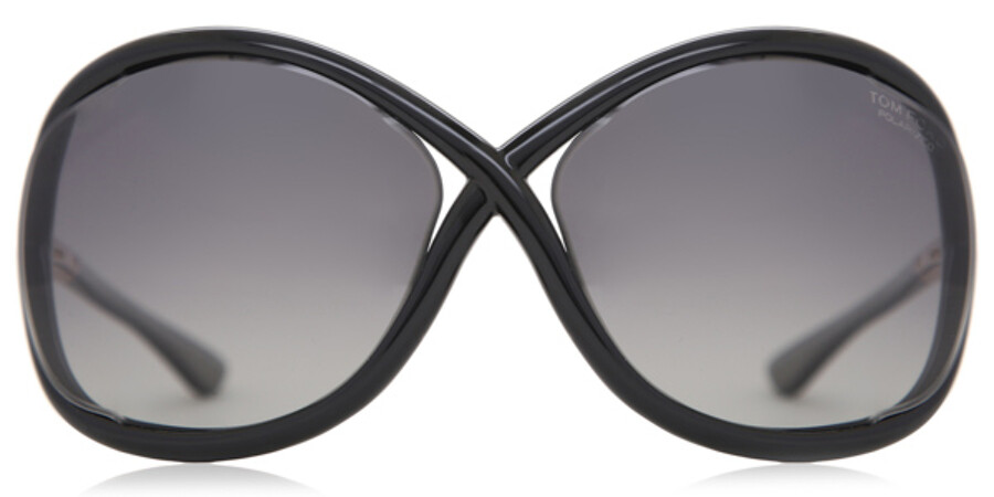Tom Ford FT0009 WHITNEY Polarized 01D Sunglasses Black | SmartBuyGlasses  New Zealand